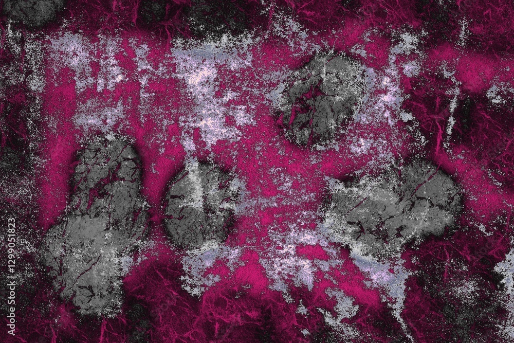 Fototapeta premium grunge wall texture paint art effect live grunge dirty old wall dusty pink red mixed canvas all is well dusruption from the world free happy banner struggle overcome banner background space for text p