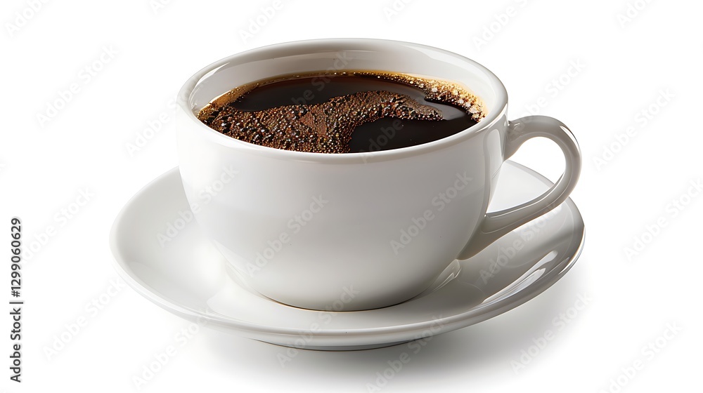 a cup of coffee on a saucer a cup of coffee on a saucer