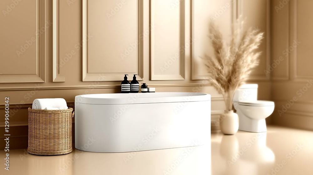 Fototapeta premium Modern Bathroom Interior Design