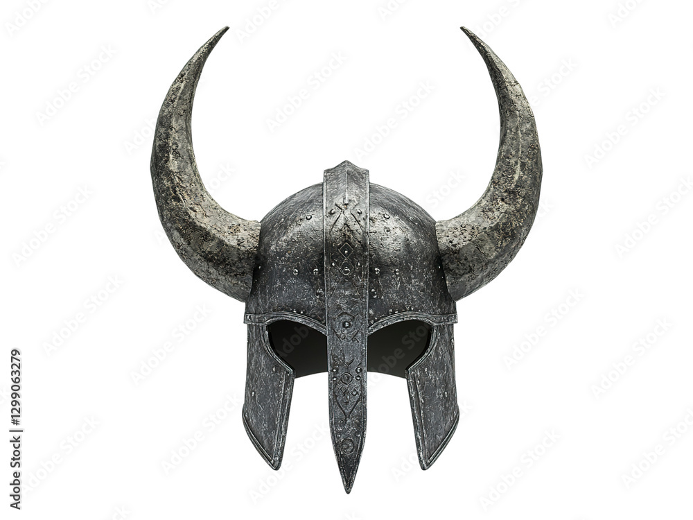 Fototapeta premium horned helmet