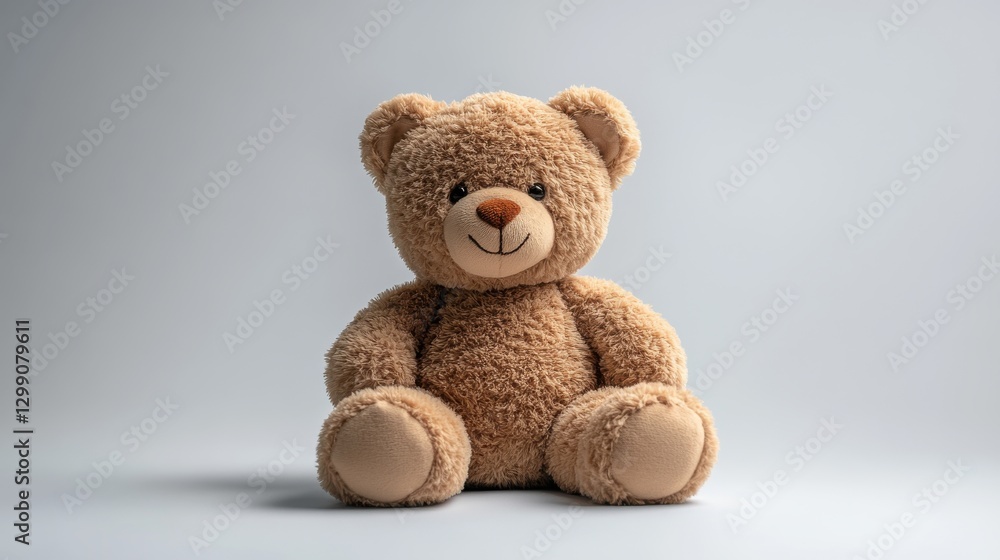 Obraz premium teddy bear toy isolated,studio background