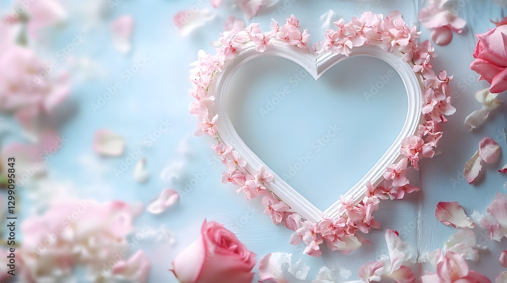 Heart-Shaped Frame for Love Celebrations Heart-Shaped Frame for Love Celebrations
