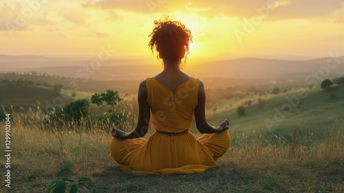 Beautiful Sunset Meditation in the Mountains With Serene Vibes and Natures Tr...