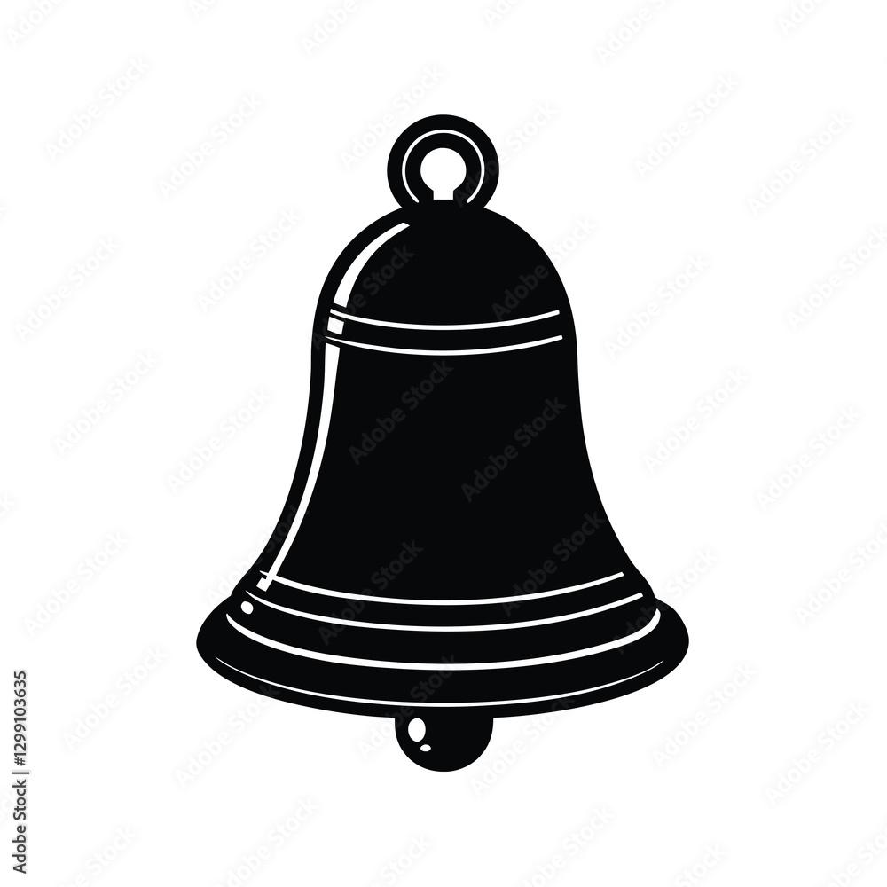 golden bell isolated on white golden bell isolated on white
