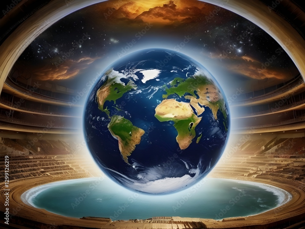 earth in space earth in space