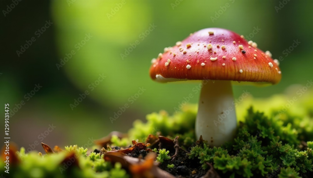 Shiitake mushroom cap with a natural background, background, nature Shiitake mushroom cap with a natural background, background, nature