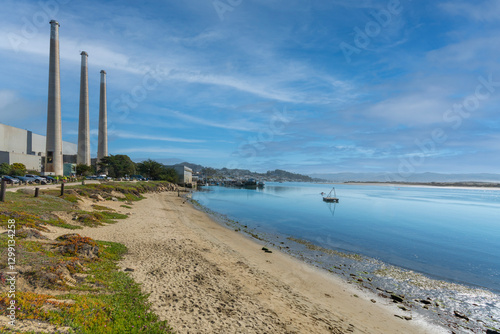 Obraz na płótnie Morro Bay is a city in the United States, in the state of California. w salonie