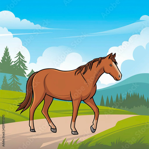 a nice horse beautiful picture