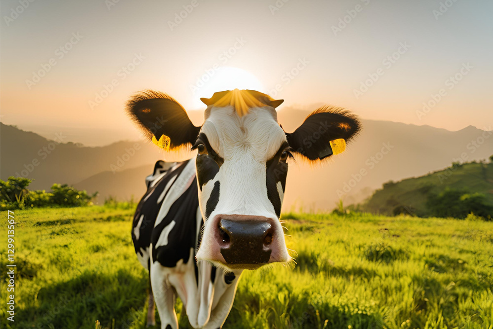 Cow Isolated