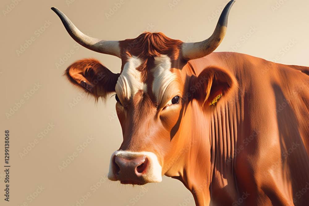 Cow Isolated