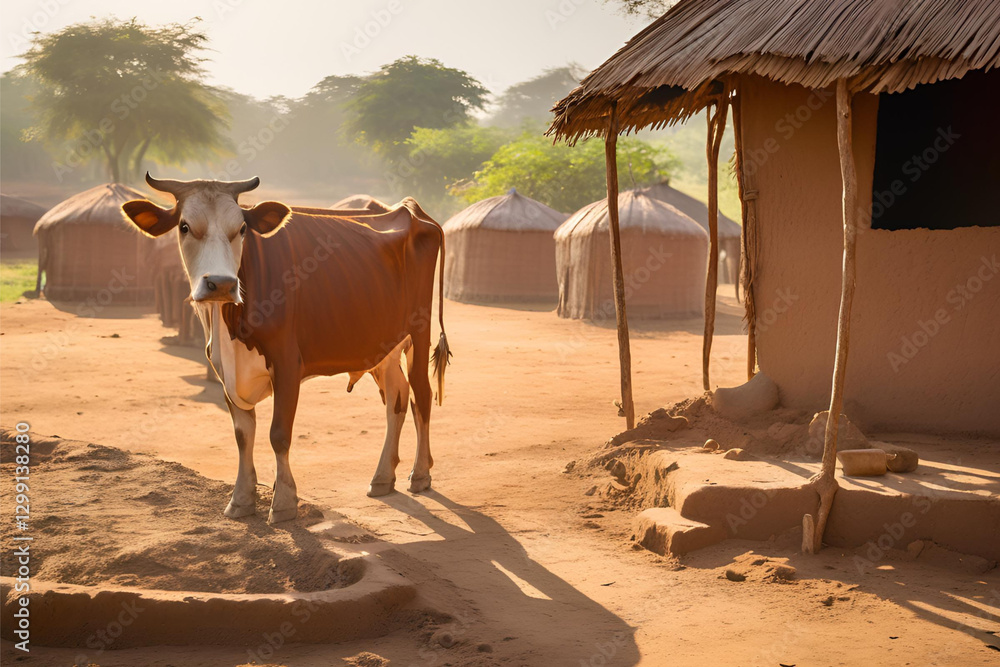 Cow Isolated