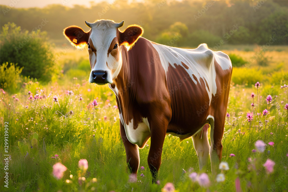 Cow Isolated
