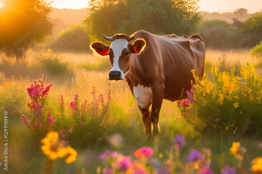 Cow Isolated