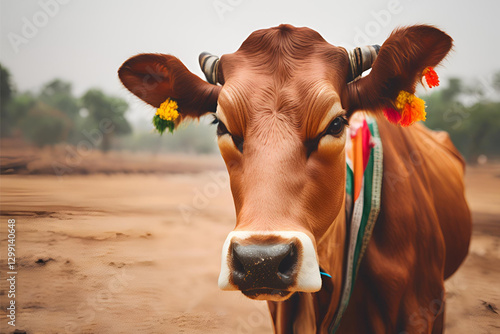 Cow Isolated