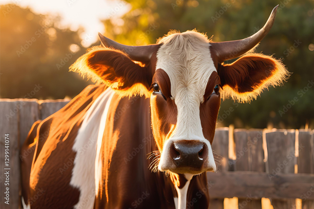 Cow Isolated