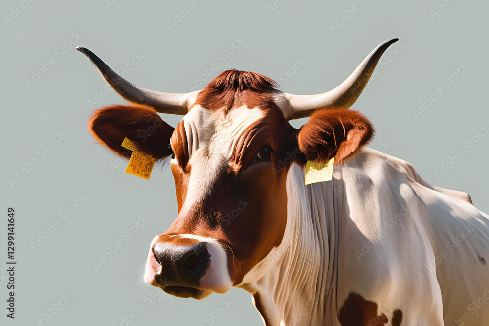 Cow Isolated
