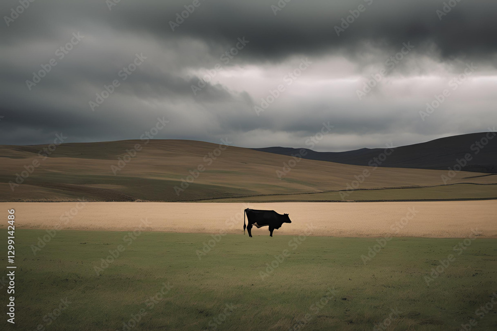 Cow Isolated