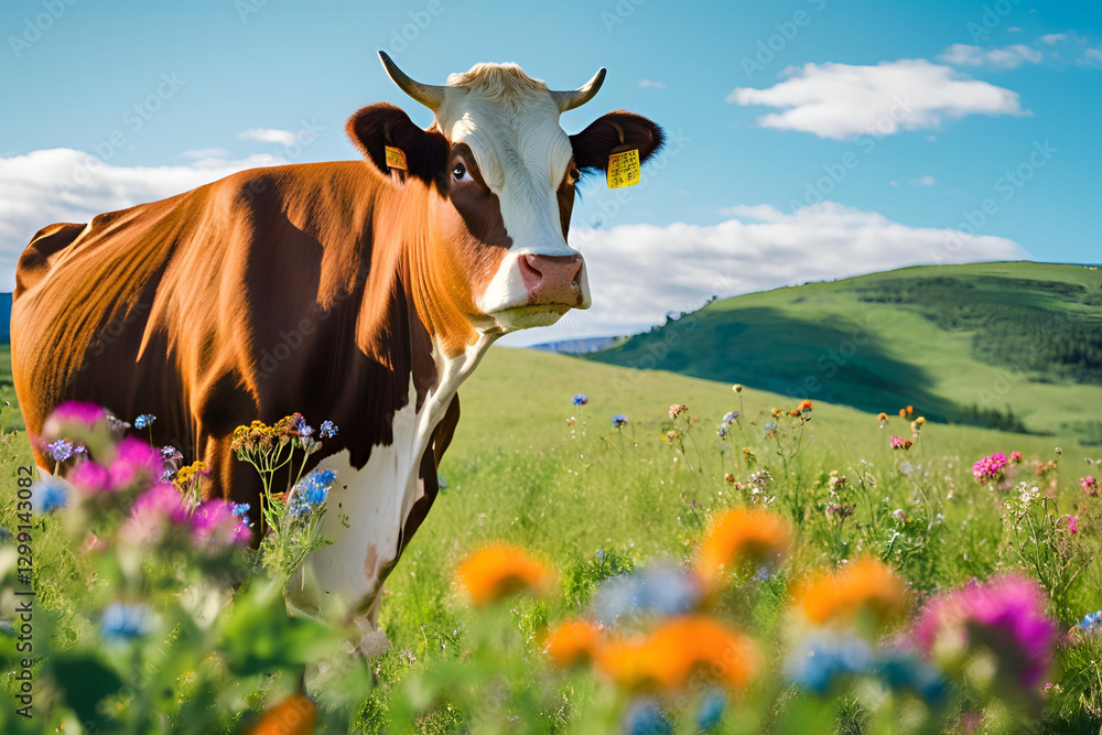 Cow Isolated