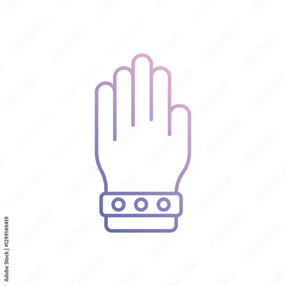 Obraz premium Smartband vector icon 