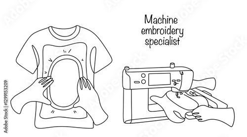 Machine embroidery specialist