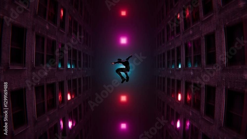woman in the night