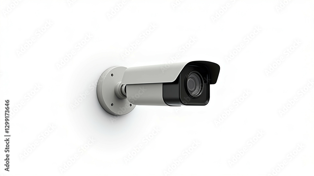 security camera isolated white cctv surveillance safety security camera isolated white cctv surveillance safety