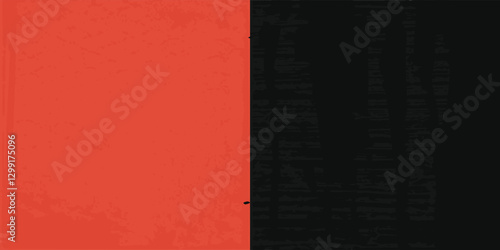 Abstract painting background with a grunge texture featuring red and black modern grunge sport