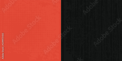 Abstract painting background with a grunge texture featuring red and black modern grunge sport