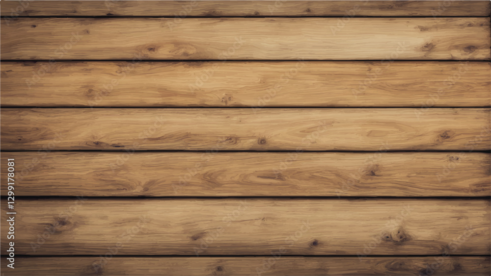 Fototapeta premium Wooden wall background. Wood planks. Wooden background. Wood wall background seamless pattern.