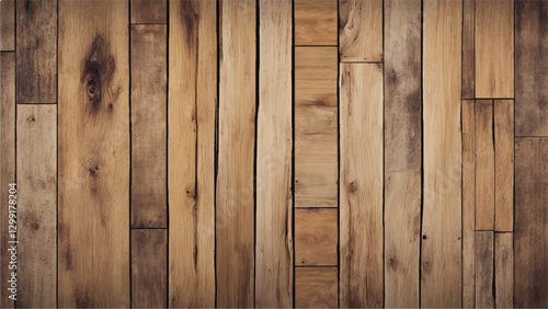 Wooden wall background. Wood planks. Wooden background. Wood wall background seamless pattern.