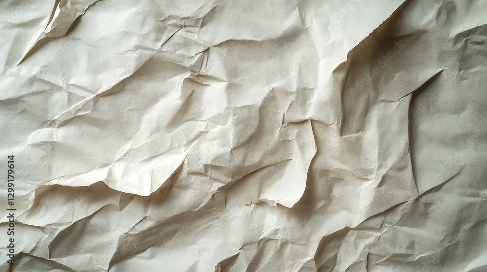 Obraz premium Crumpled paper texture