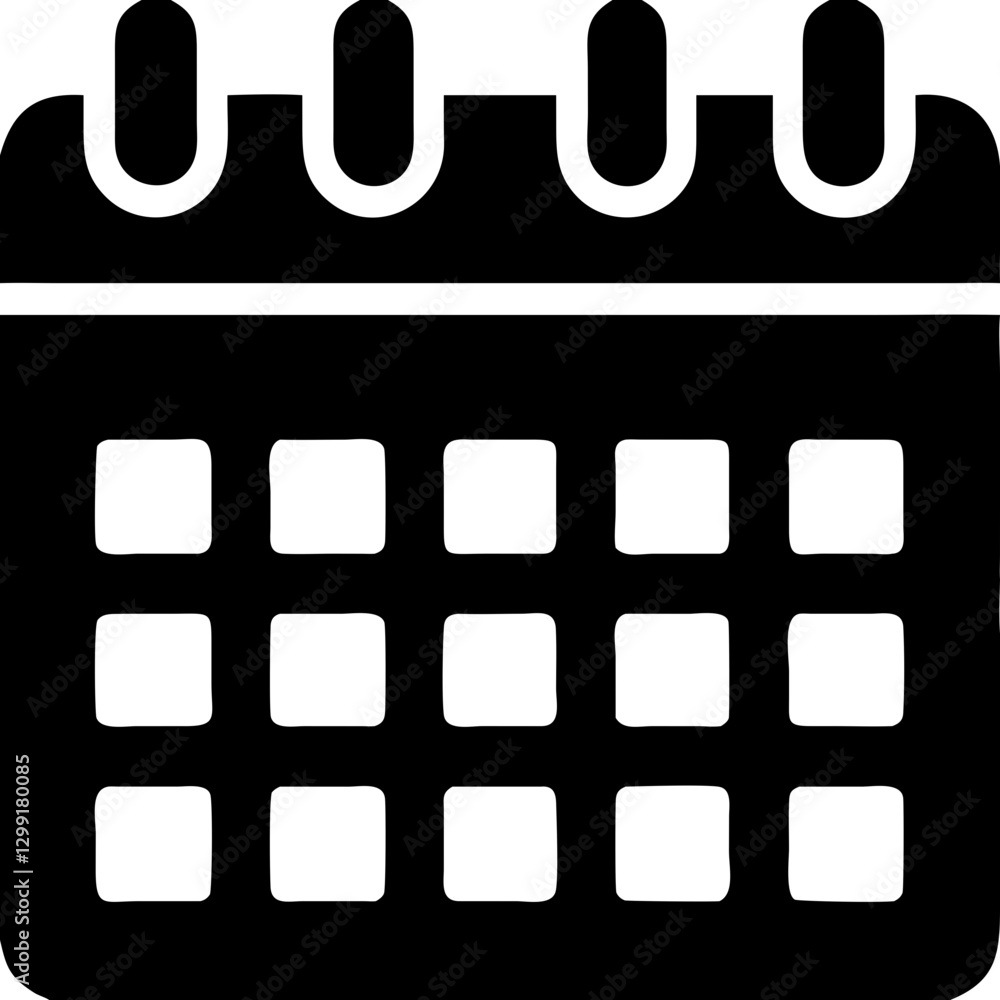 Vector Calendar for Scheduling and Event Planning Vector Calendar for Scheduling and Event Planning
