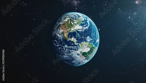 Scientific Earth visualization from space