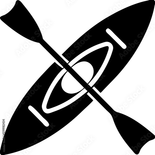 Kayak and Paddle for Outdoor Adventure and Water Sports Enthusiasts