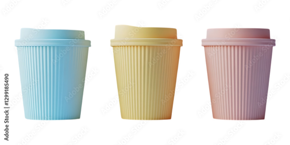 coffee cups against a transparent background for branding and packaging design projects coffee cups against a transparent background for branding and packaging design projects