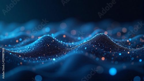 abstract blue background