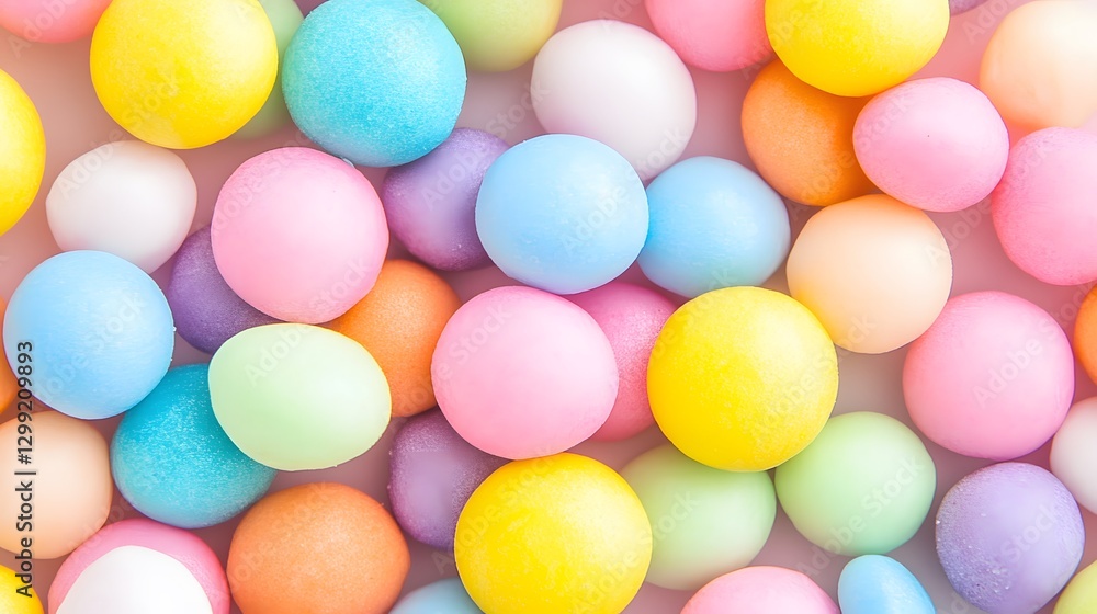 Pastel Candy Coated Chocolate Balls Background Pastel Candy Coated Chocolate Balls Background