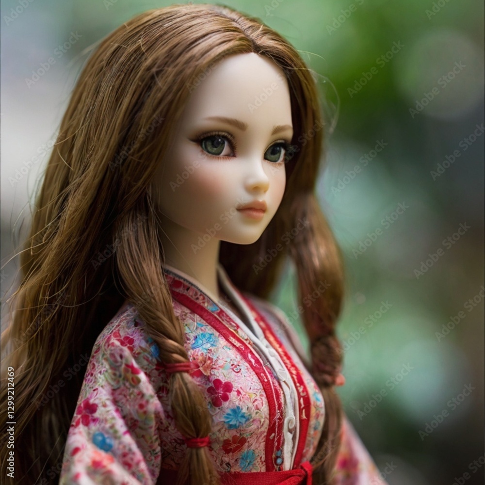 Fototapeta premium Ethnic doll.