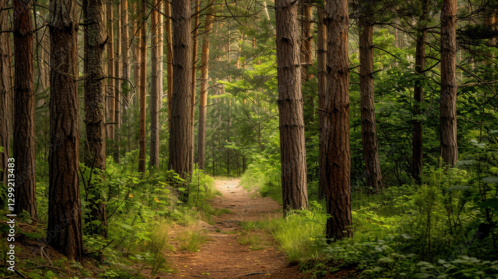 Fototapeta premium autumn in the forest
