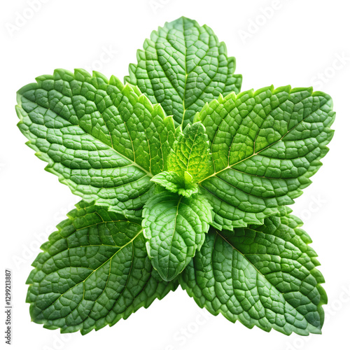 Fresh Mint Leaves: High-Res Image & Uses isolated on transparent background