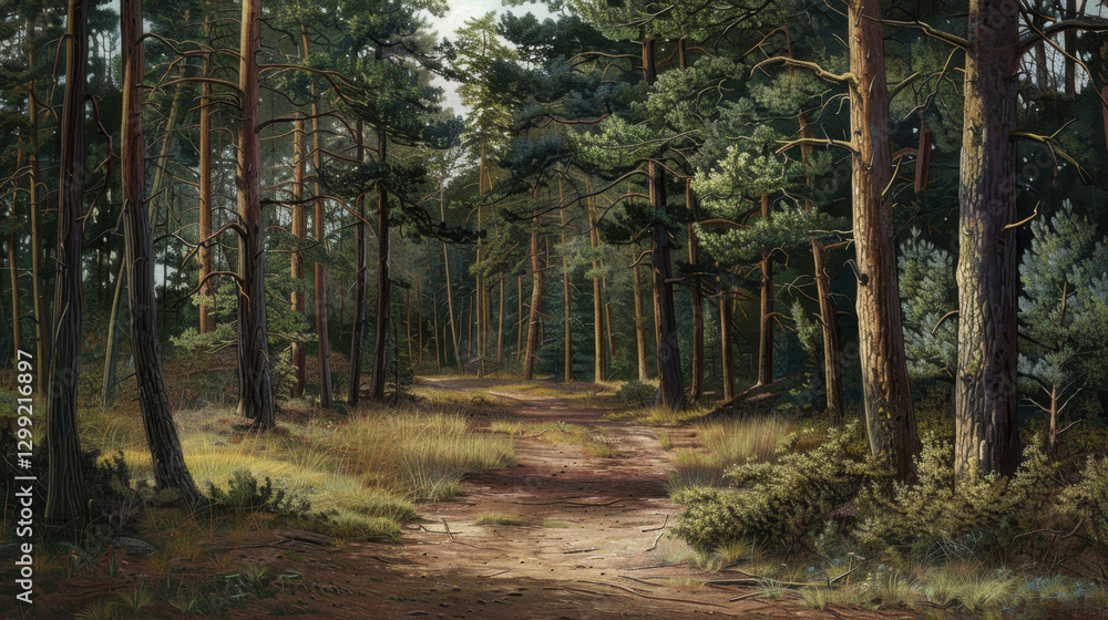 Fototapeta premium autumn in the forest