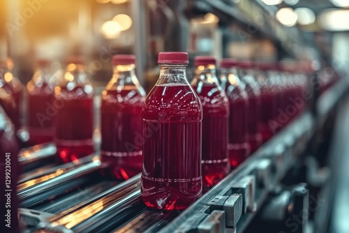 Wallpaper Mural Bottled Beverage Production Line Overview Torontodigital.ca