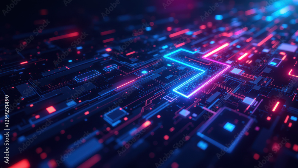 A vibrant digital abstract art piece featuring neon grids that represent CI/CD pipelines and Kubernetes clusters. A vibrant digital abstract art piece featuring neon grids that represent CI/CD pipelines and Kubernetes clusters.