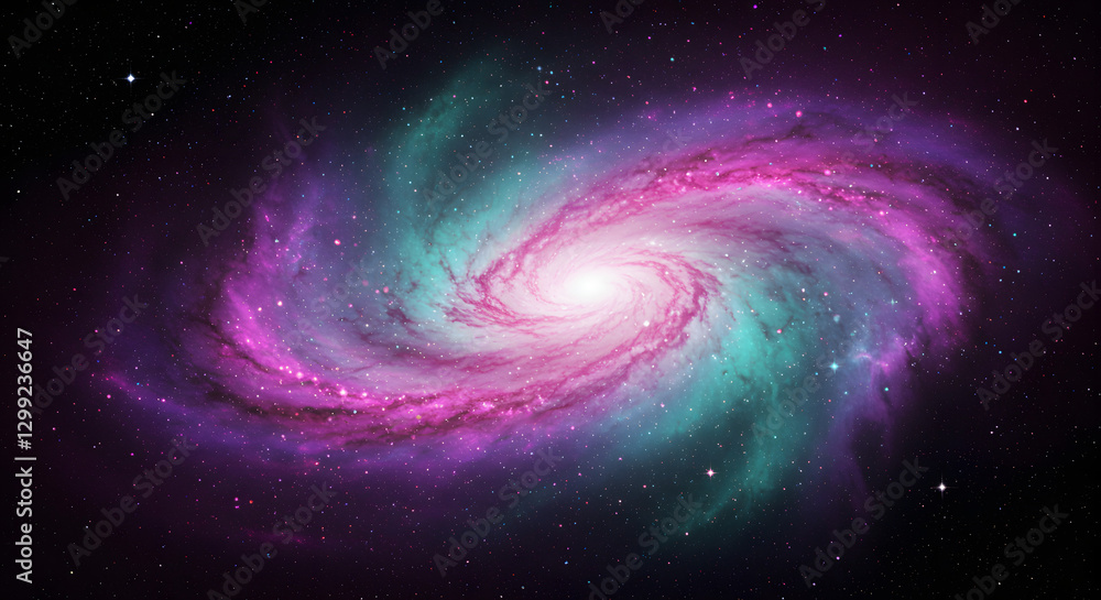 Fototapeta premium abstract space background