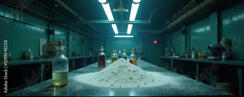 amphetamine production photo