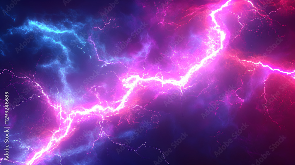 Electric Dreams: An Abstract Display of Lightening, Color and Power Electric Dreams: An Abstract Display of Lightening, Color and Power