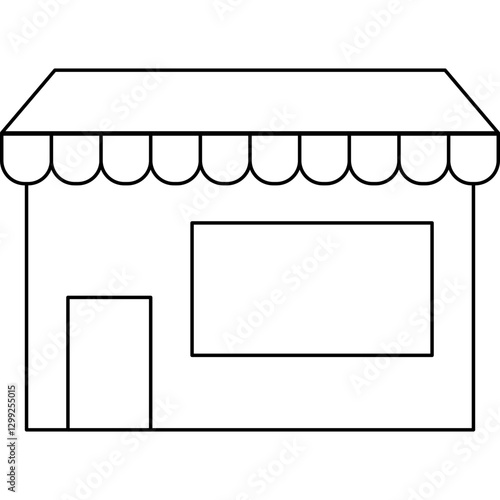 Stop icon single vector illustration