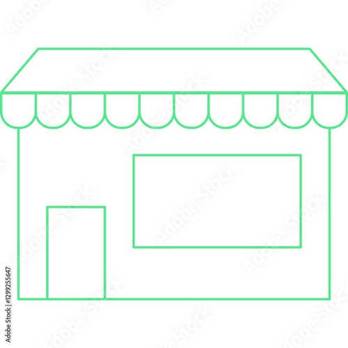 Stop icon single vector illustration
