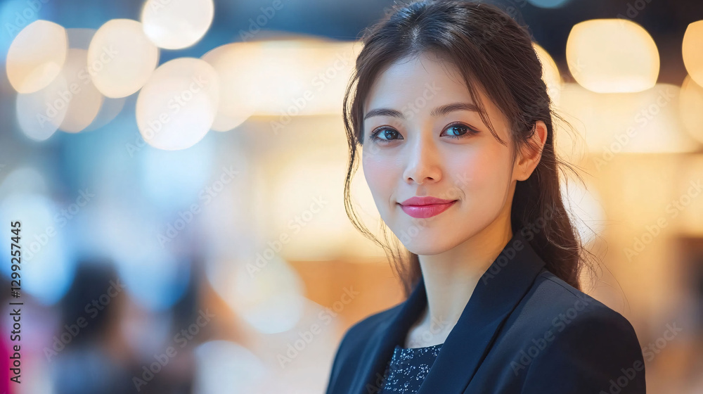 Obraz premium Confident Young Asian Businesswoman Portrait
