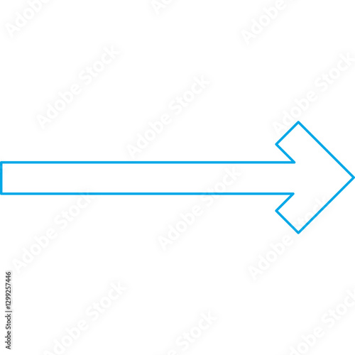 Right Arrow icon single vector illustration